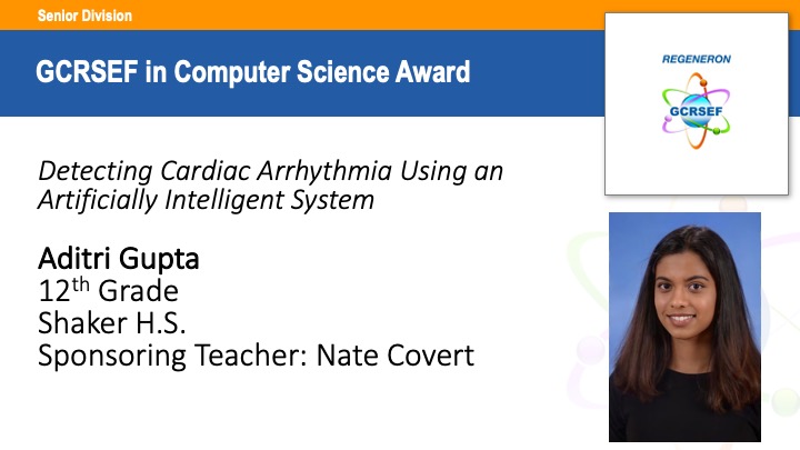 GCRSEF Computer Science Award