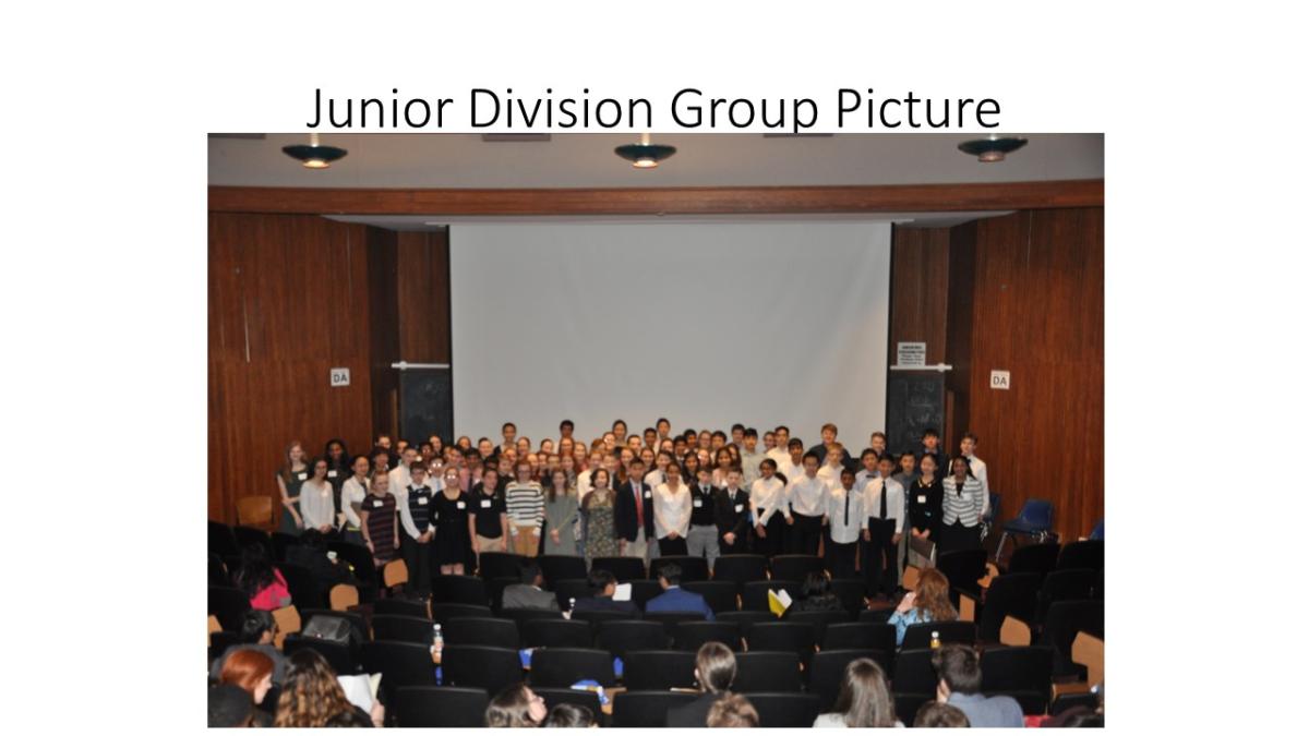 Junior Division Group Picture